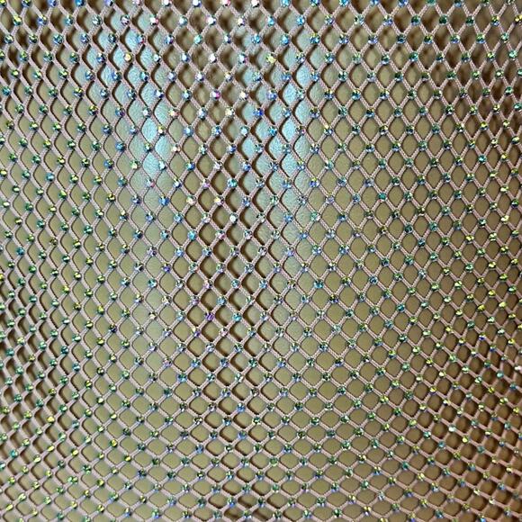 Gorgeous Boutique Pink AB Rhinestone Embellished Beach Cover Up Dress $99 - Picture 11 of 11